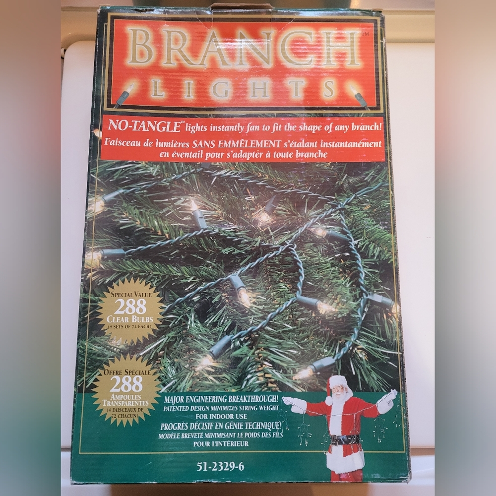 NWT Branch String Lights with Clear Bulbs